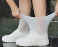 【Hot sales】Waterproof silicone shoe cover protector reusable anti-slip wear-resistant rain shoe cover for outdoor rainy days