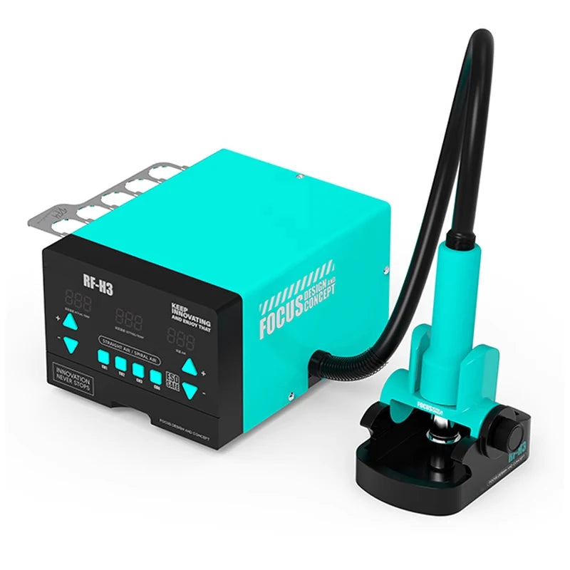 Turbine anti-static hot air desoldering station Air gun repair welding digital display high frequency BGA chip desoldering stati