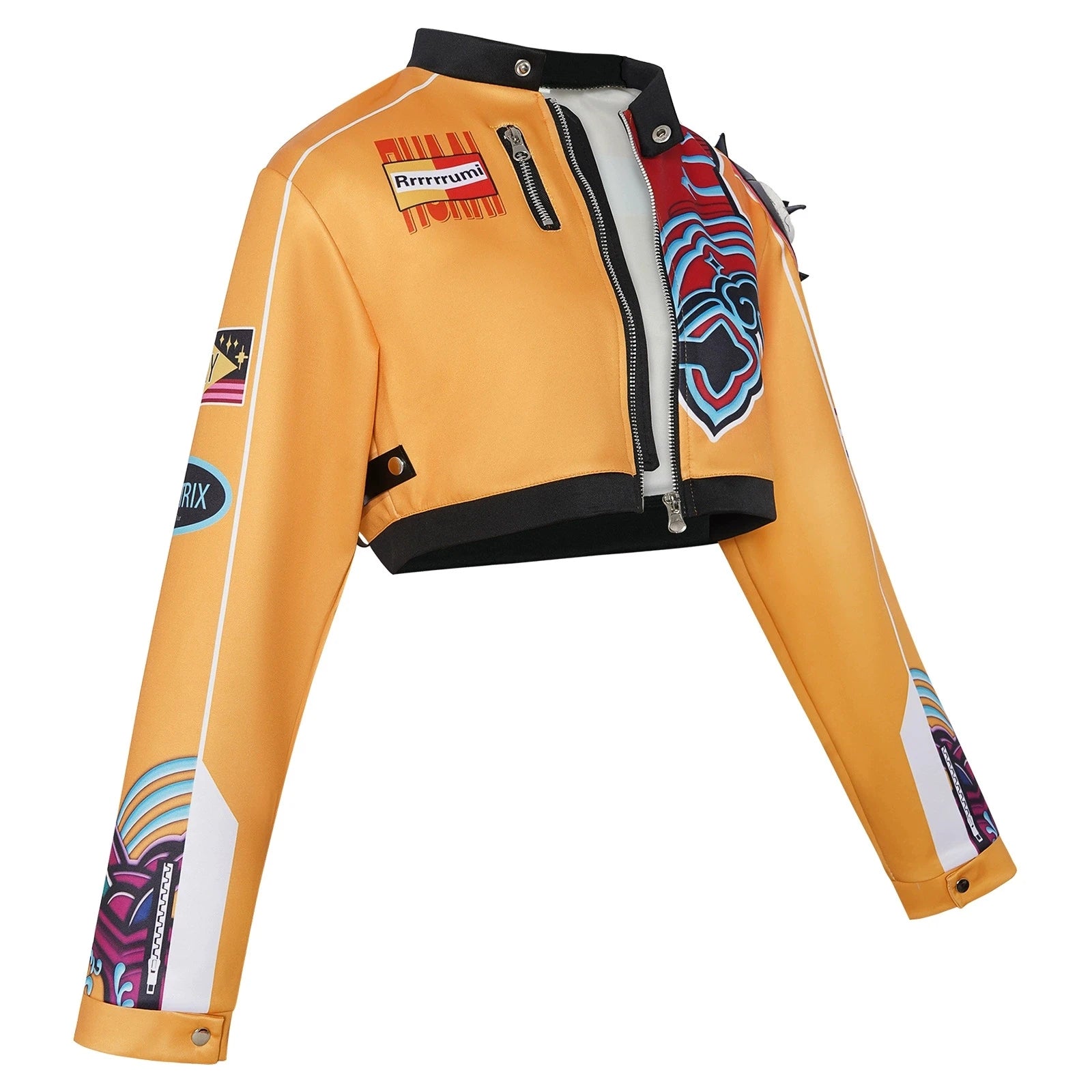 Anime KPOP Cosplay Demon Hunters Rumi Costume Coat Jacket Outfit For Girls Adult Women Halloween Carnival Masquerade Suit