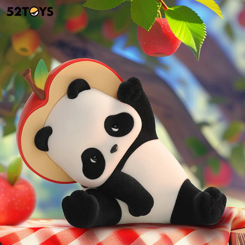52TOYS Panda Roll Plush Toy, Panda Gift for Panda Fans, Cute Figures, Collectible Toy, Height: about 15cm~23cm