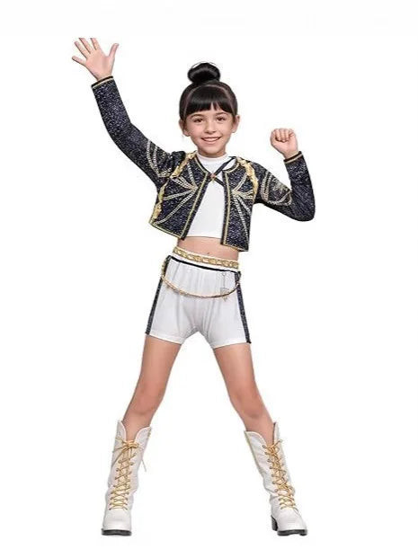 Anime Kpop Monster Hunter Costume Cosplay Girl Costume Demon Hunter Anime Children's Set 3D Printed Women's Halloween Costume