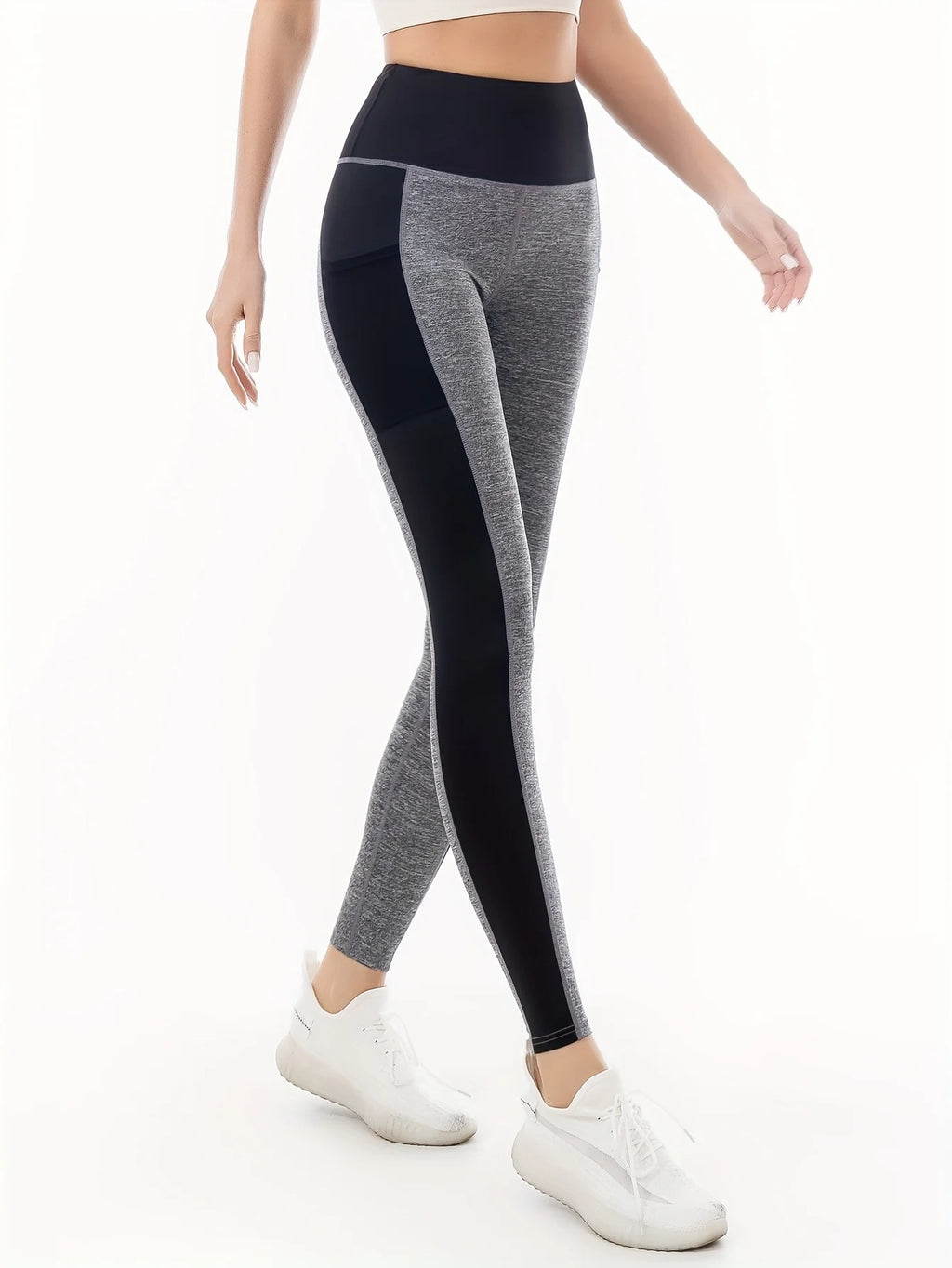 Yoga pants lift hip high waist seamless female peach hip elastic fitness tight quick dry running pants
