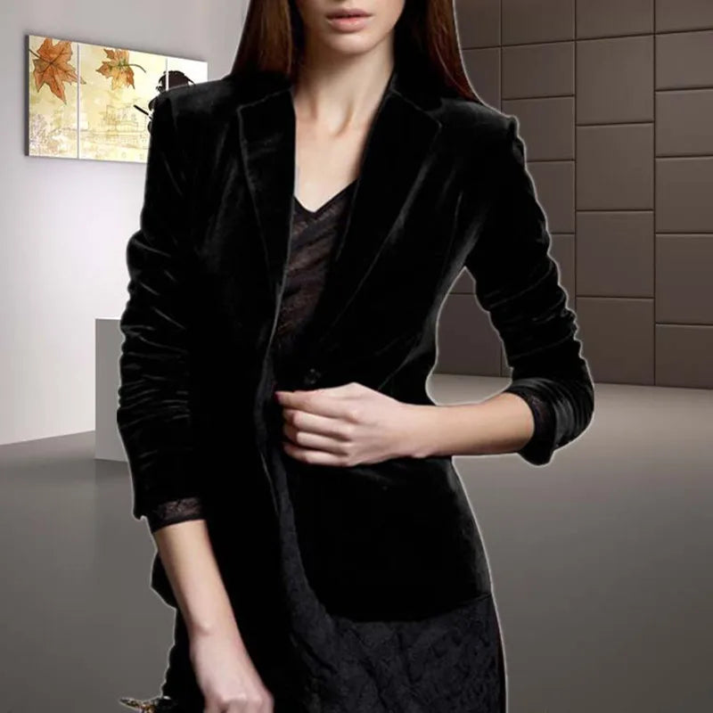 TIYIHAILEY Women's Long Sleeve Single Breasted Coat, National Outerwear, Turn Down Collar Jacket, Custom Made 2025 New Plus Size