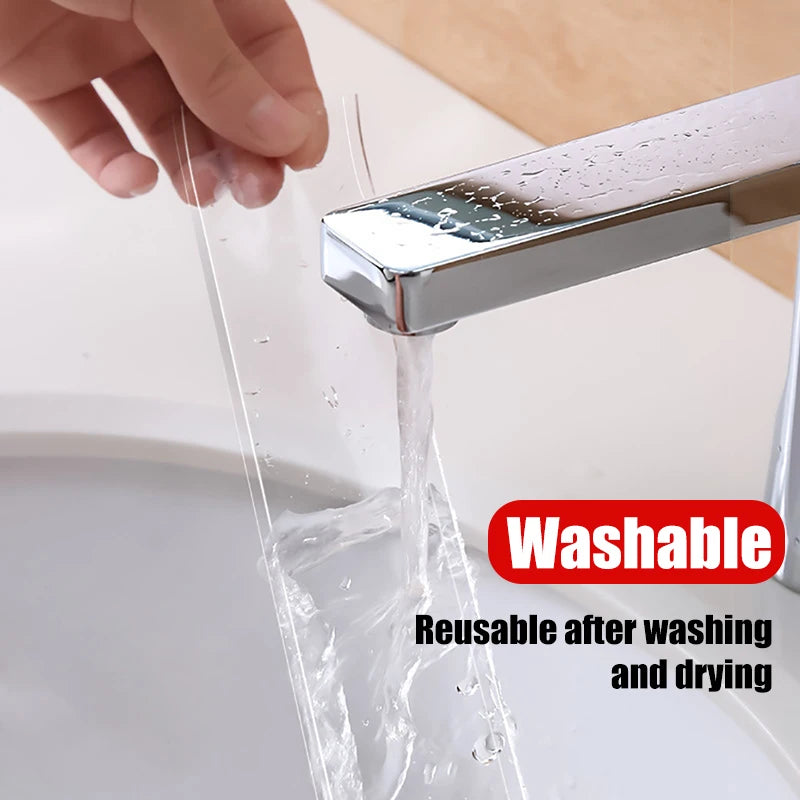 SEAMETAL Super Strong Double Sided Adhesive Tape Washable Reusable Transparent Double Tape No Trace Sticker for Car Home Office