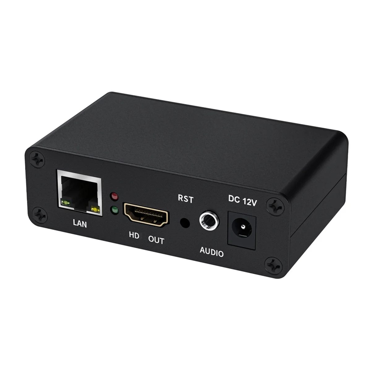 Hot-Sale FHD IP to HDMI Video Decoder Stream H.265 H.264 RTSP SRT RTSP Rtmp USB Flash Disk Player