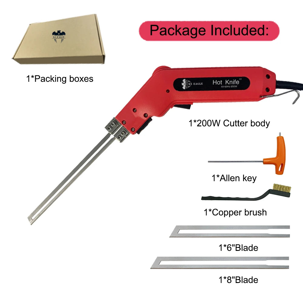 Electric Foam Polystyrene Knife High-Temp Foam Cutting Tool for DIY Art Projects and Insulation Work Thermal Knife for Styrofoam