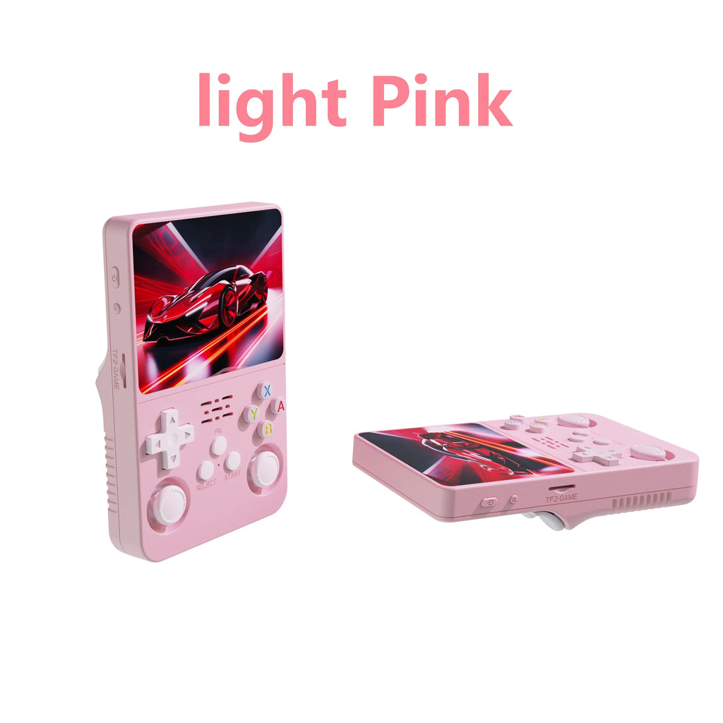 R36S Retro Video Handheld Game Console Linux System 3.5 in IPS Screen  3000mAH Battery 64G/128G TF Card Preinstalled Games