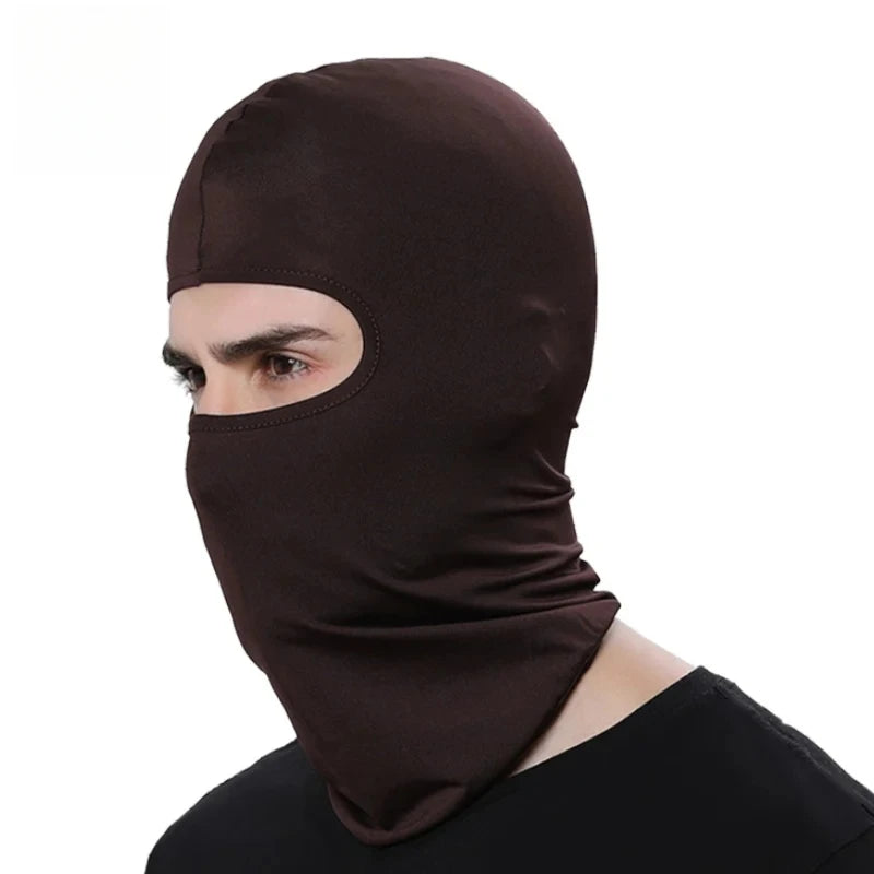 Motorcycle Balaclava Sun Protection Full Face Mask Breathable Mesh Airsoft Mask Balaclava Bicycle Cycling Head Cover Unde