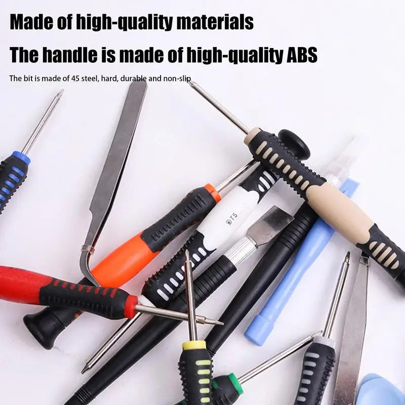 Cell Phone Repair Tool Kit 16PCS Phone Repair Screwdriver Set Professional Electronics Opening Pry Tool Repair Kit For Cellphone