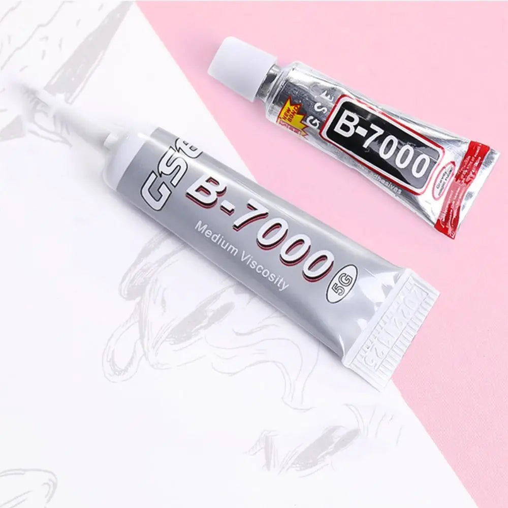 3/5/9/15ml B7000 Glue Transparent Crystal Glue Multifunctional Toothpaste Glue Phone Adhesive DIY Repair Glue Accessories