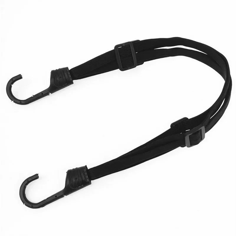 High-Elasticity Motorcycle Helmet Tie-Down Strap | Adjustable Luggage Elastic Cord for E-Bike/Motorcycle | Durable Accessories