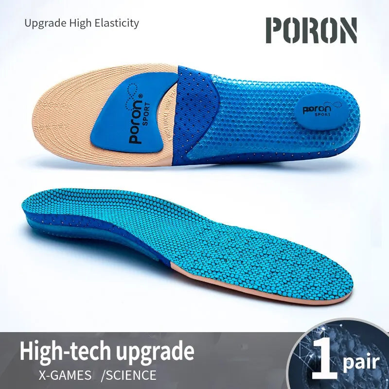 Sport Insoles for Men Women Arch Support Breathable Shock Absorption Shoes Pad Outdoor Running Feet Care Sneakers Sole Insoles