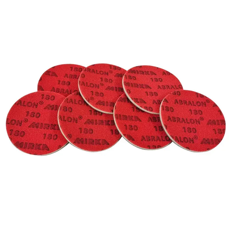 Mirka Abralon 5Inch 125mm  180-4000 Grit Sponge SangdingDiscs Foam Hook  Loop Sandpaper Flexibly Polish Plane For Car Paint Glas