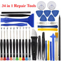 34/15 in 1 Precision Repair Screwdriver Tool Kit for Mobile Phone Laptop Tablet Computer Electronics Disassembly and Maintenance