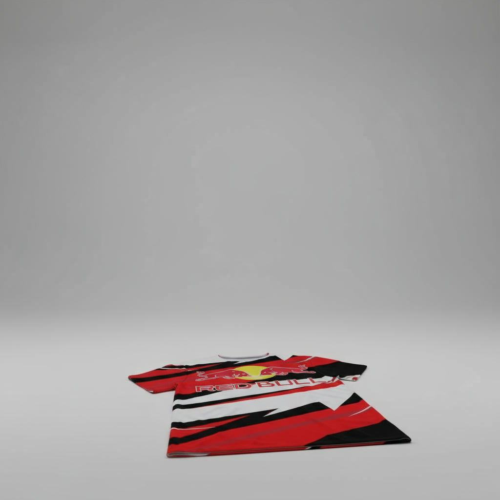beautiful red bull t shirt 
